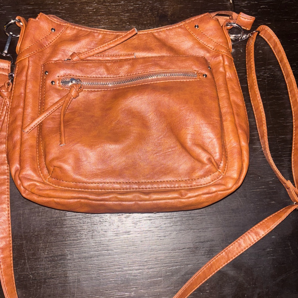 Sam & Hadley Leather Crossbody Bag